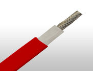Halogen Free Solar PV Cable , 6mm DC Solar Cable 1500V High Heat Resistance