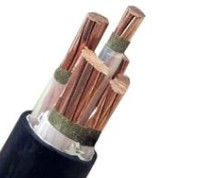 Black / Red Sheath Fire Retardant Cable , Fire Resistant Electrical Cable