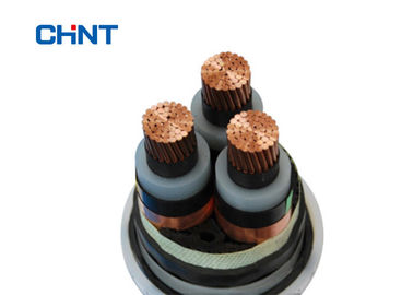 Medium Voltage Copper Conductor XLPE Insulated Power Cable 1 or 3 core