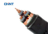 Black Sheath 3 Core XLPE Cable Semi Conductor Insulation Screen IEC 60502.2 Standard