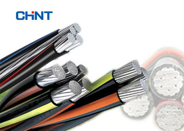 Low Voltage Aerial Bundled Cable PVC XLPE PE Insulated Overhead Electric Transmission