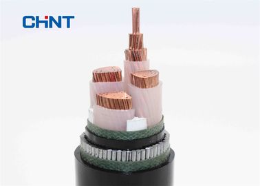 SWA Armored Low Smoke Zero Halogen Power Cable Four Cores IEC 60502 Approval