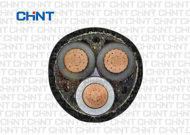 Underground MV power cable with cu/XLPE/CTS/LSOH rated voltage 8.7/15kV