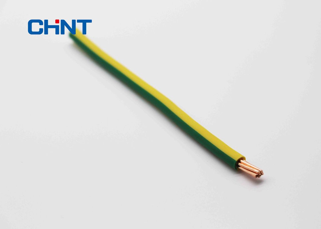 Customized Color PVC Insulated Wire , Single Core PVC Cable 450 / 750 V