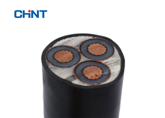 Cu Conductor Electrical XLPE Power Cable , 70mm2 MV Power Cable XLPE PVC Insulation