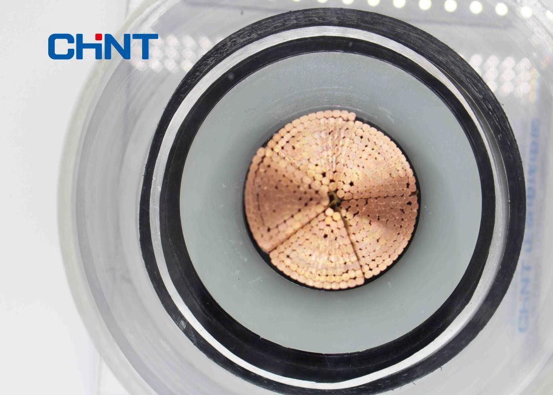 110kV XLPE Power Cable Metallic Screen , Cross Linked Polyethylene Wire