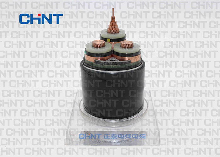 Underground Armoured Power Cable , Armoured Electrical Cable 8.7/15kV